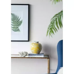 New Plum Blossoms Round Porcelain Vase, 9.1 in. Vases