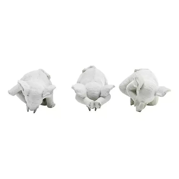 Sale Yoga Elephant Statues, Set of 3 Statues & Figurines